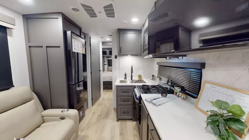 Rockwood Ultra Lite Travel Trailers Main Room